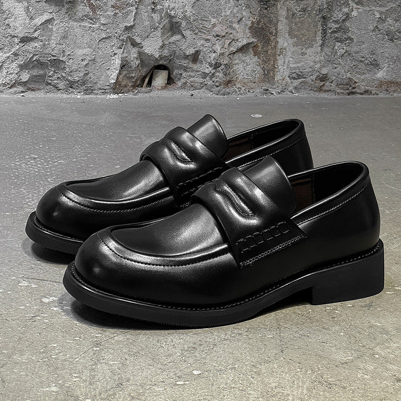 Men's Genuine Leather Slip-On Loafers