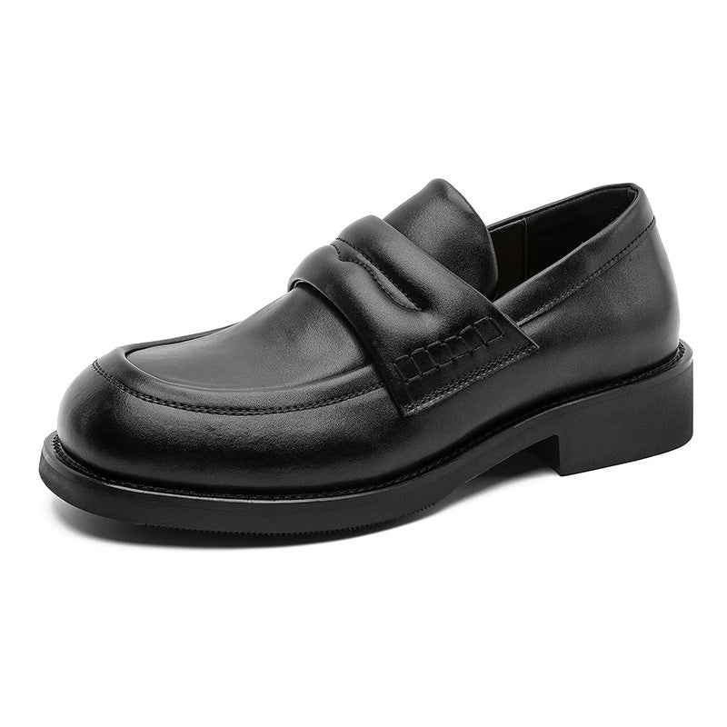 Men's Genuine Leather Slip-On Loafers