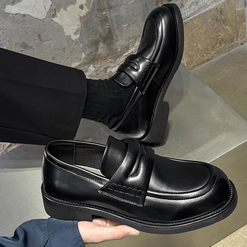 Men's Genuine Leather Slip-On Loafers